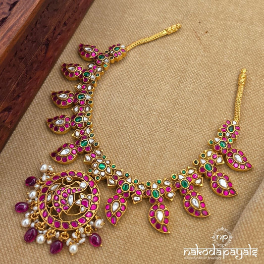 Mango Traditional Kundan Neckpiece (Gn10534)
