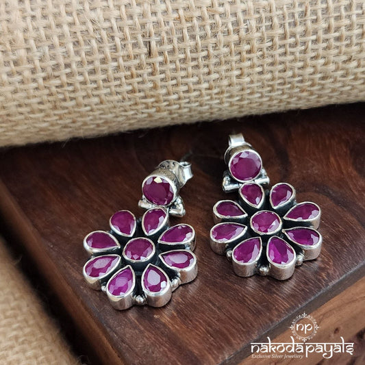 Elegant Pink Drop Earrings (C3414)