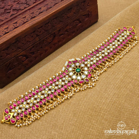 Pearly Kundan Choker (Gn10503)