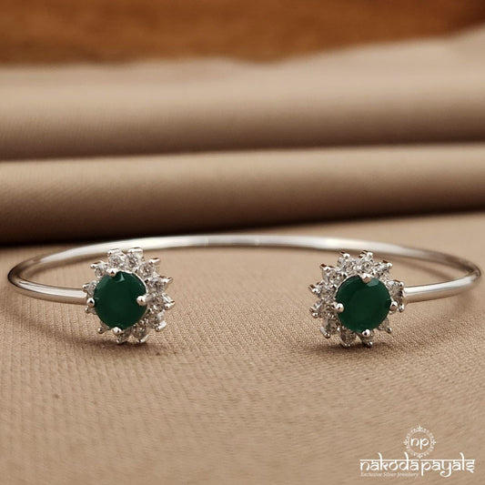 Green Adjustable Kada (St3841)