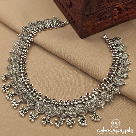 Exquisite Lakshmi Kasu Neckpiece (N12099)