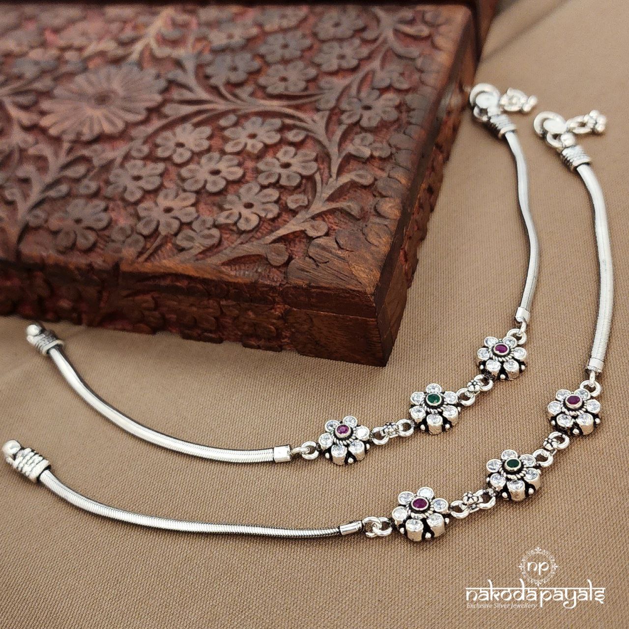 Green Dot  Anklets (A6789)