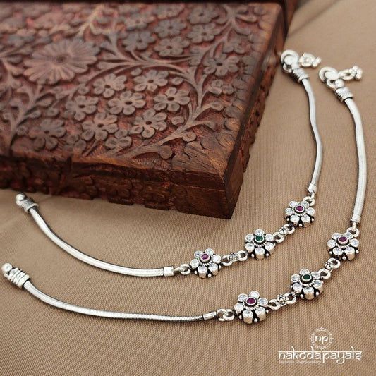 Green Dot  Anklets (A6789)