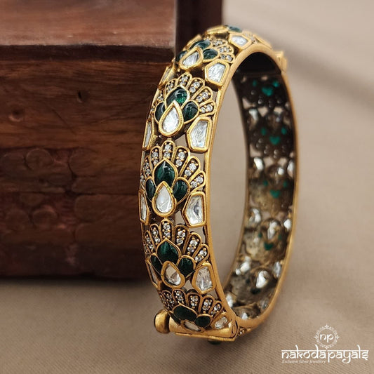 Traditional Green Screw Kada (Gk3181)