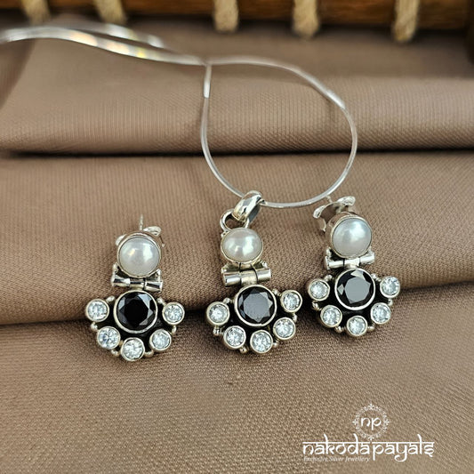 Black Pendant Set (N11533)