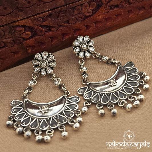 Cutsy Floral Chandbali (C4245)