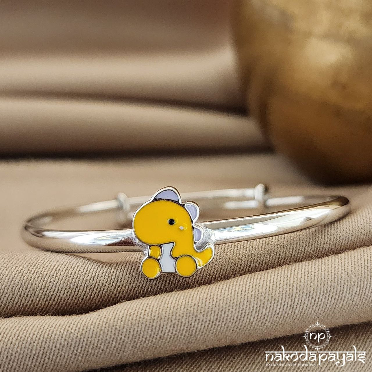 Yellow Baby Dino Single Kada (Ka9238)
