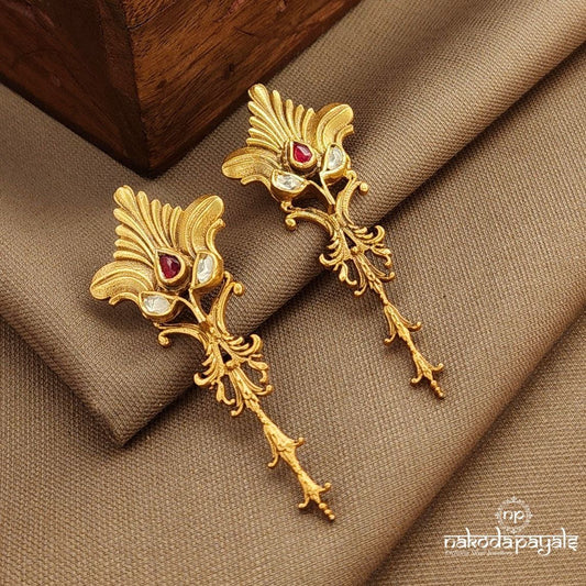 Unique Kundan Earrings (Ge10381)
