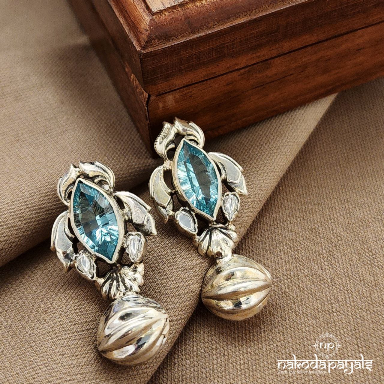 Blue Spark Jhumka (J1561)