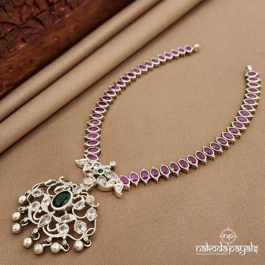 Pinkish Oval  Neckpiece  (N11492)