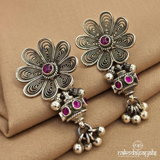 Gorgeous Floral Earrings (C4081)