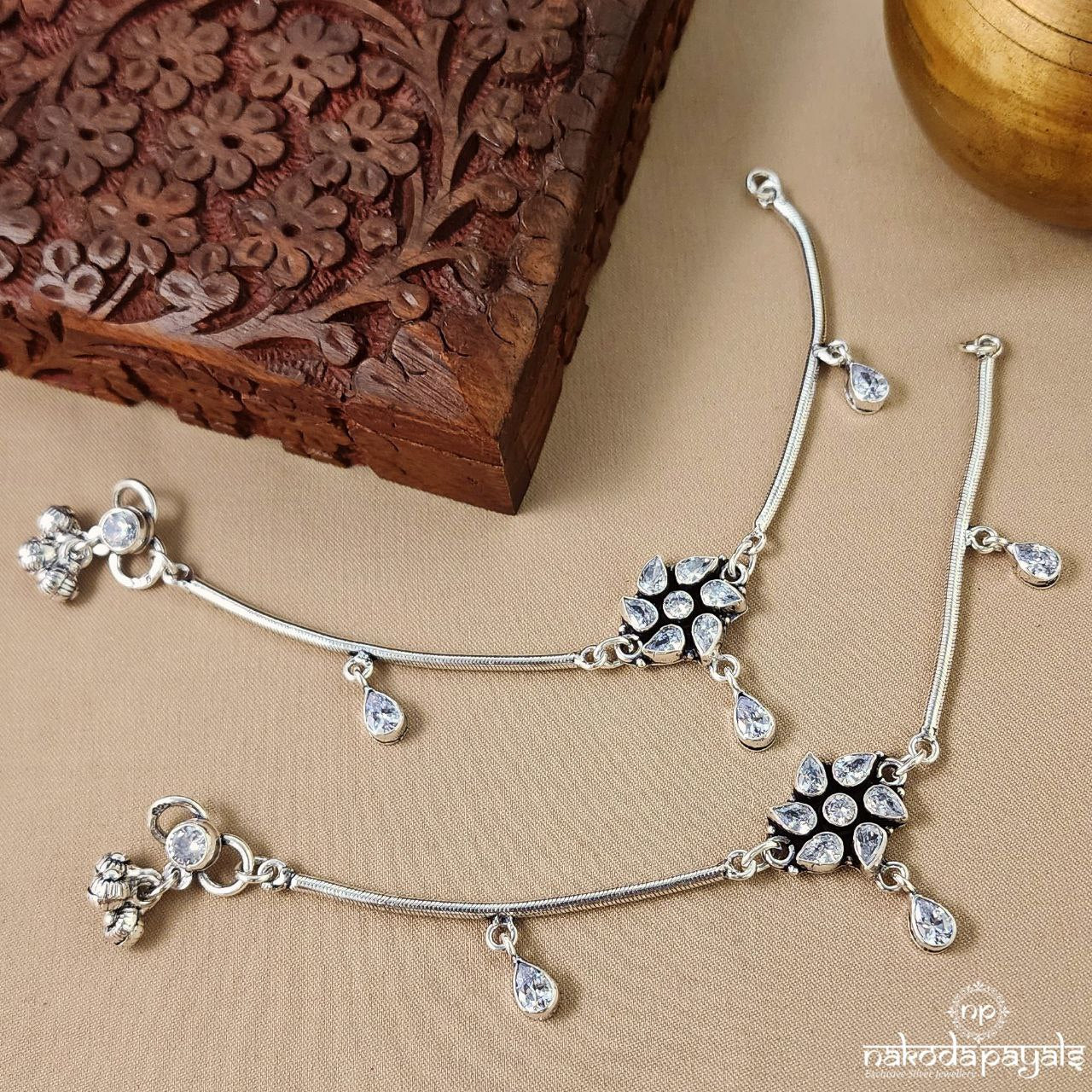 Baby Anklets (7.5 Inches ) (Variants Listed) (Ka9307)