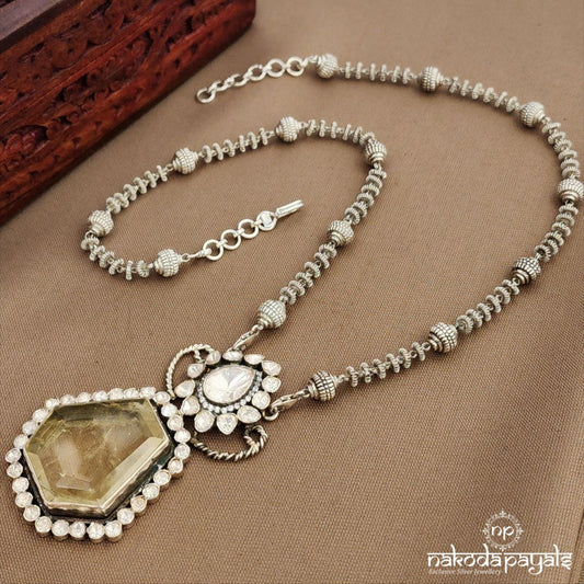 Moissanite Ball Neckpiece (N11603)