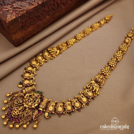 Elephant Lakshmi Neckpiece  (Gn9773)