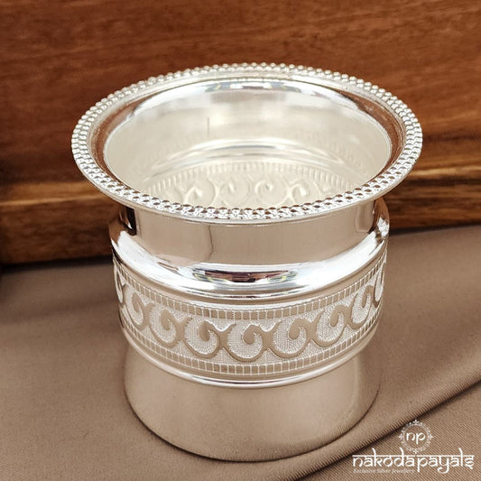 Nice Carved Panchpatra  (Aa2236)