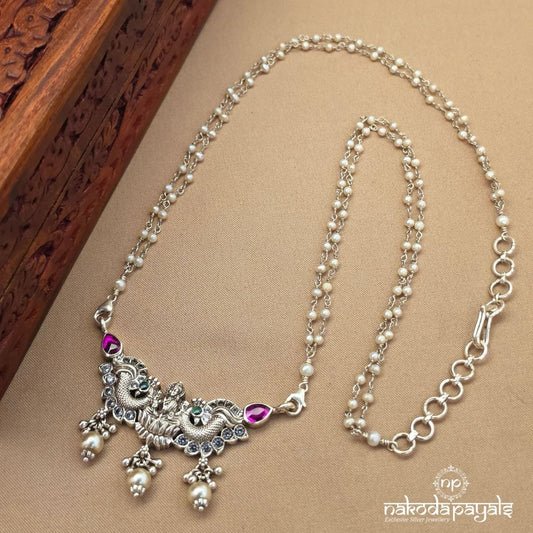 Divine Pearly Lakshmi Neckpiece (N12072)