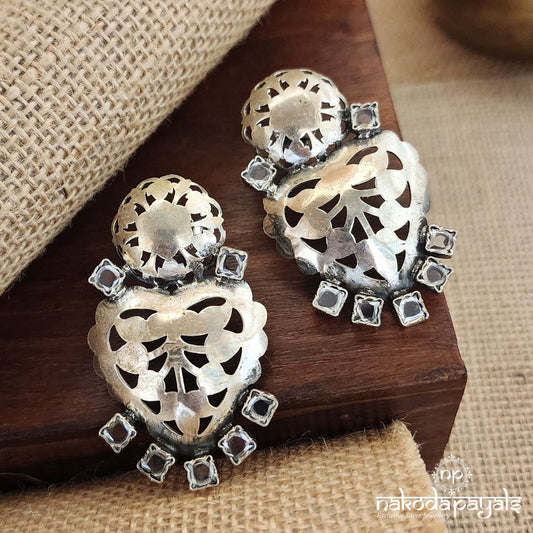 Sweetheart Polki Earrings (C3029)