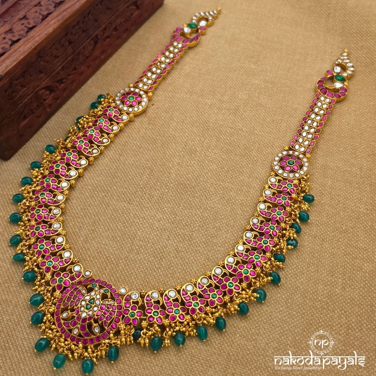 Gandaberunda Kundan Neckpiece (Gn10535)