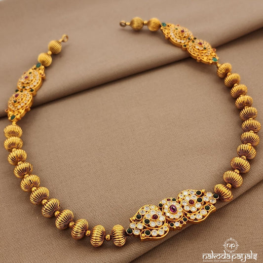 Elegant MultiColor Neckpiece  (Gn9779)