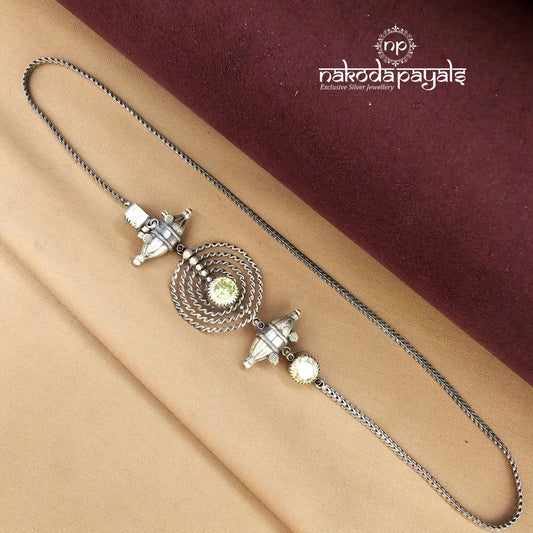 Yellowish Circular Mope Mala (N11578)