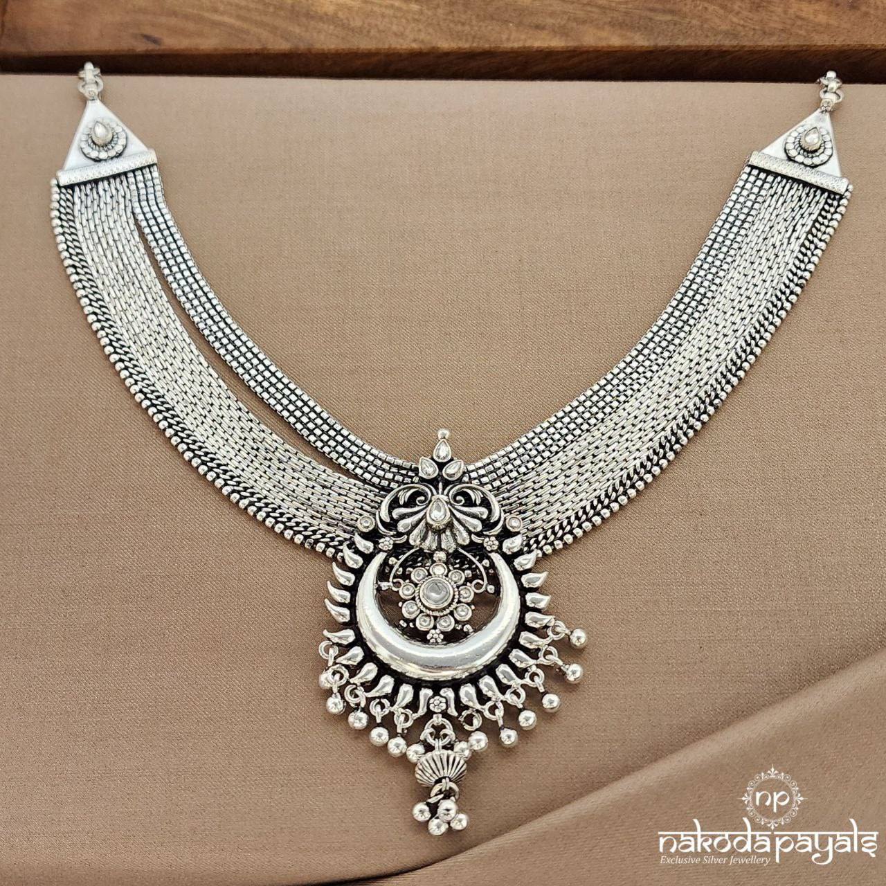 Half Moon Kundan Neckpiece (N11010)