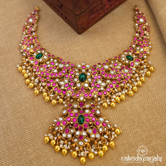 Exemplary Kundan Neckpiece (Gn10533)
