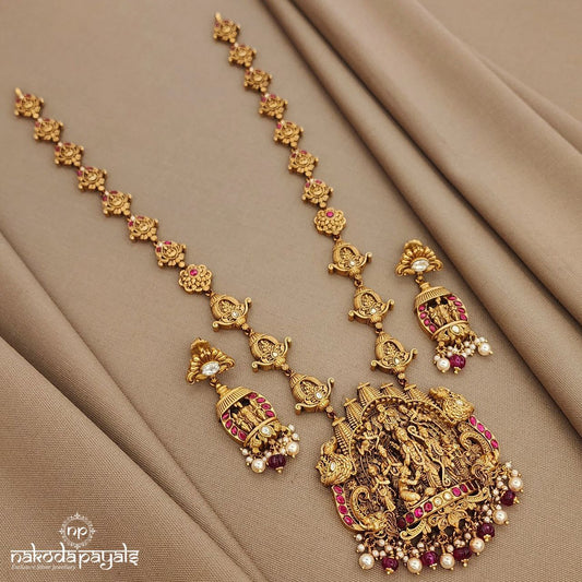 Ram Parivar Neckpiece With Earrings (Gn9632)