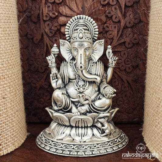 Blessing ladoo Ganesha Idol (Aa1489)