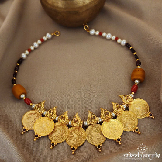 Coral Mirage Coined Neckpiece (Gn8479)