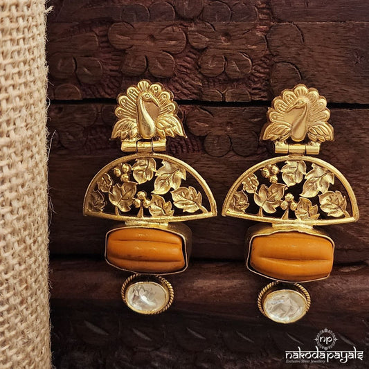 Elegant Coral Earrings (Ge9764)