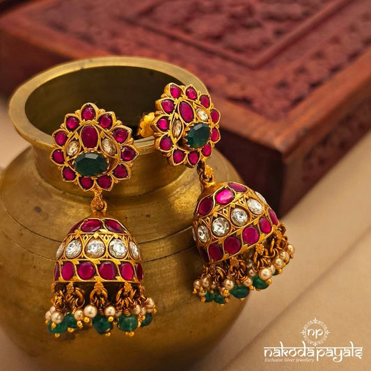 Exclusive Pearly Jhumka (Ge10620)