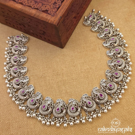 Stunning Peacock Neckpiece (N12004)