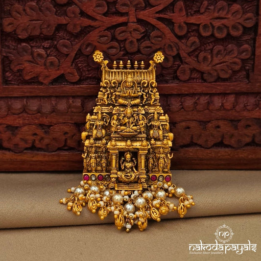 Exquisite Pearly Lakshmi Pendant (Gp2288)