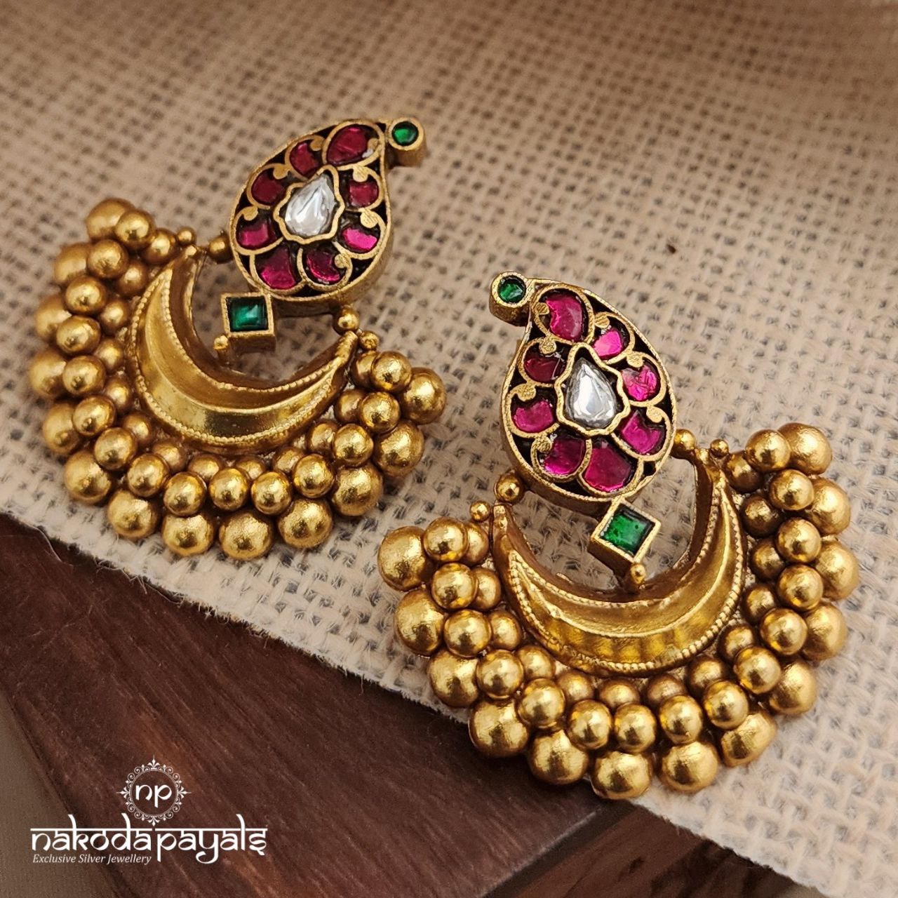 Paisley Kemp Stone Chandbali (Ge9461)