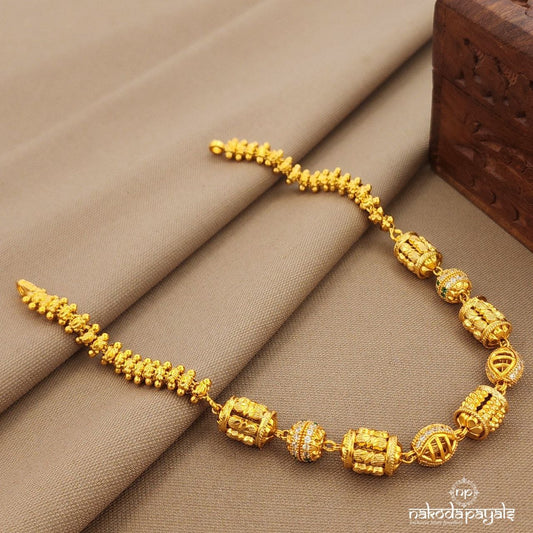 Ball Linked Neckpiece (Gn9654)