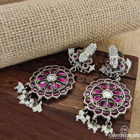 Vishnu Pink Earrings (C1998)