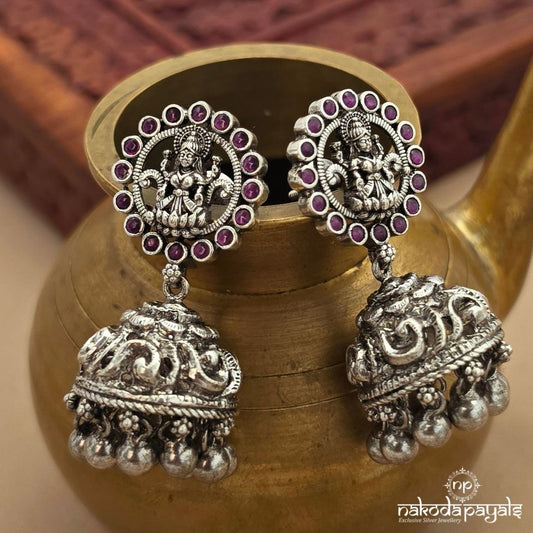 Oxidised Lakshmi Jhumka (J1777)