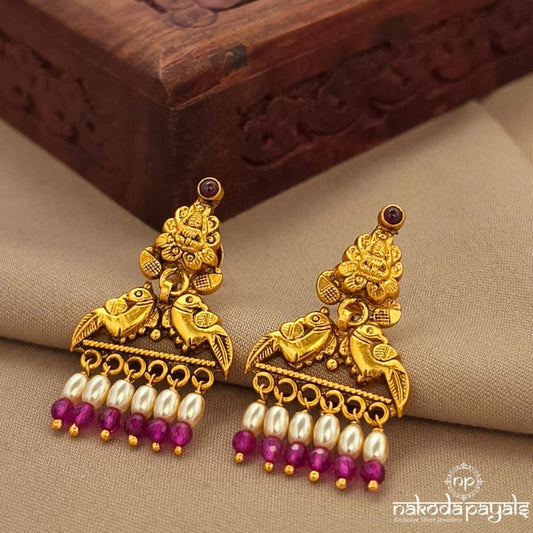 Lakshmi Pearly Earrings (Ge10719)