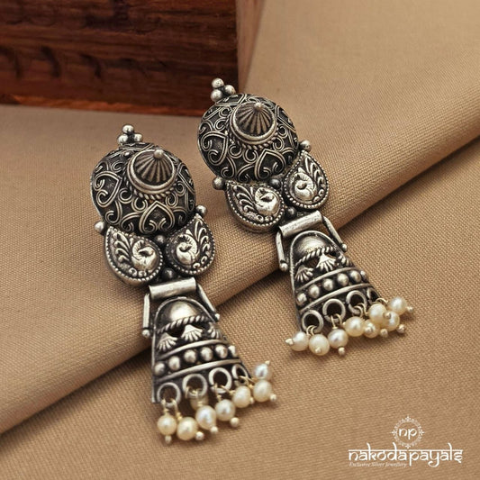 Purely oxidised Chandbali (C4048)