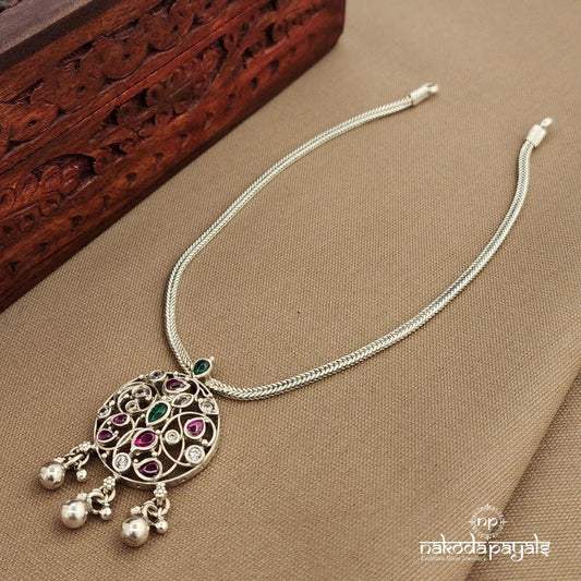 Multicolor Circular Neckpiece (N11619)