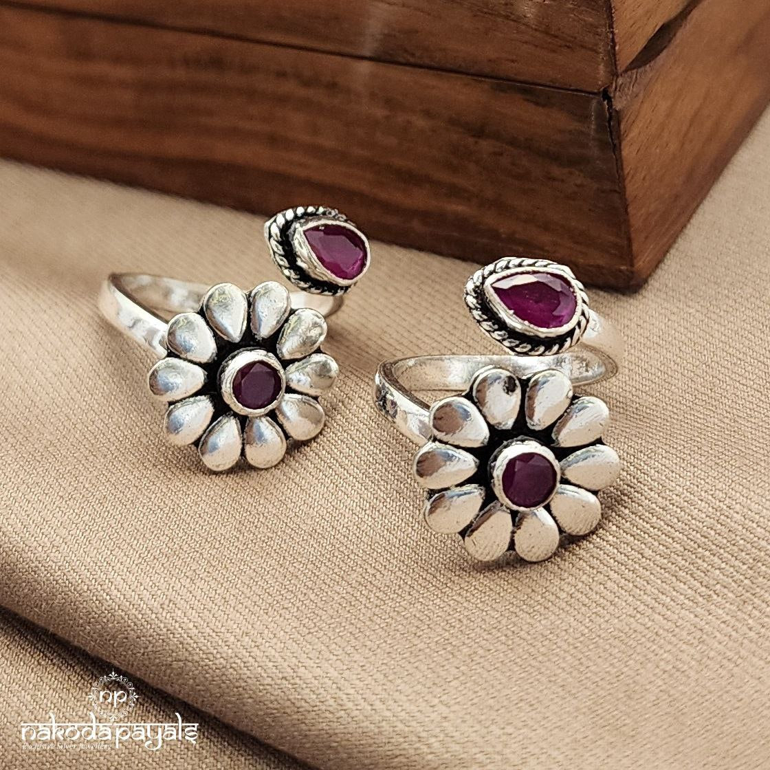 Red Front Adjustable Toerings (T4647)