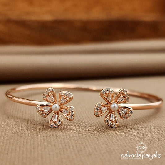 Pearled CZ  Adjustable Kada (St3849)