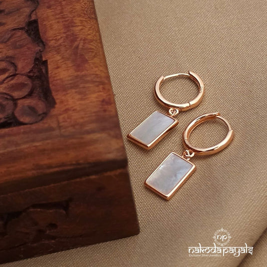 Mope Rose gold Earrings (St3980)