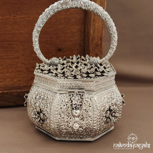 Unique Floral Designed Purse (Esa322)