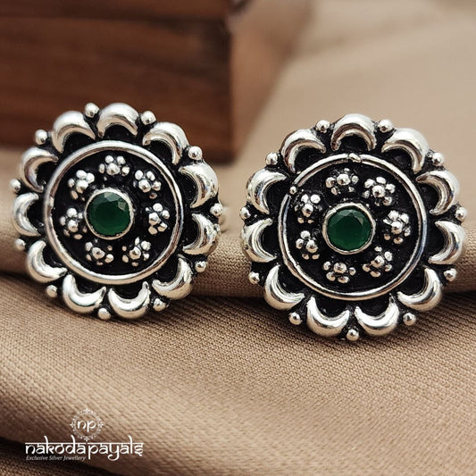 Flower Green Toerings (T4633)