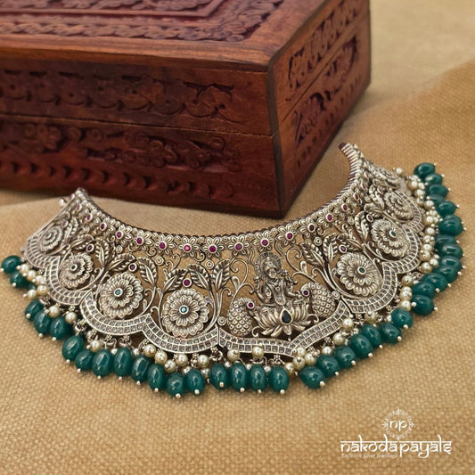 Stunning Peacock Choker (N12015)
