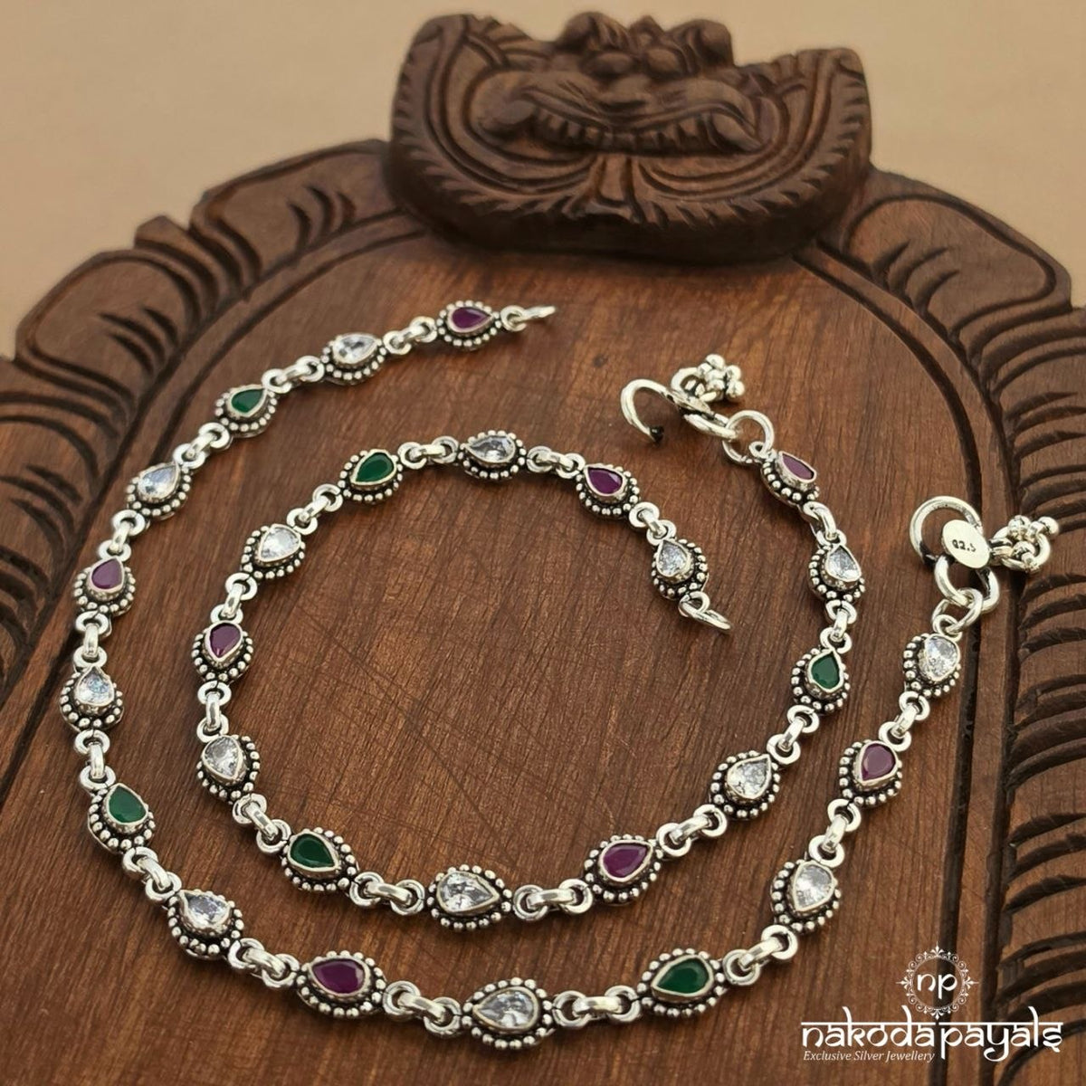 MultiColor Drop Anklets (A7166)