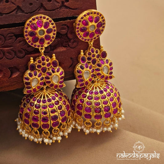 Pearly Stunning Jhumka (Ge10720)