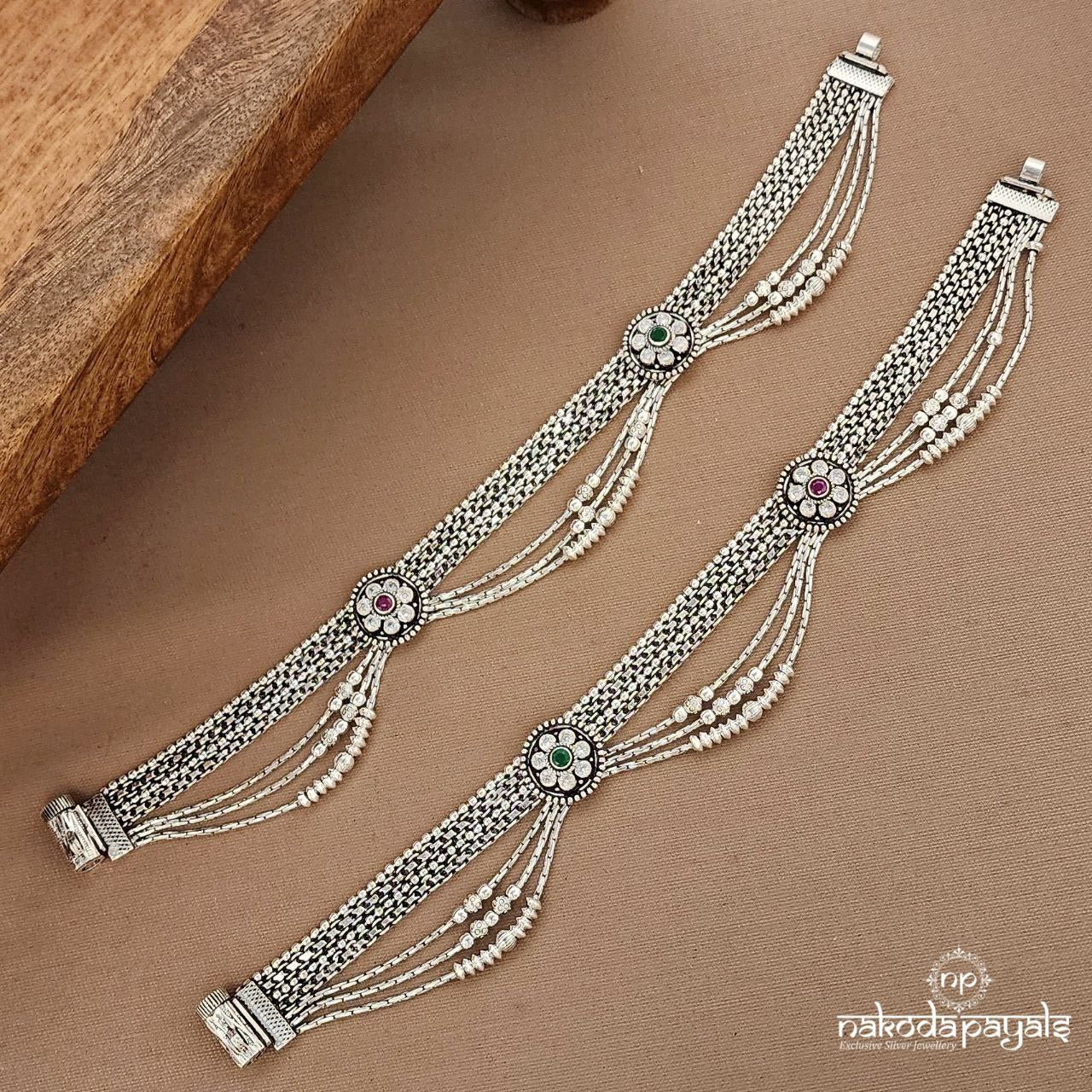 MultiColor Circular Anklets (A6684)