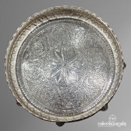 Mesmerizing Floral Chitae Plate (Aa2004)